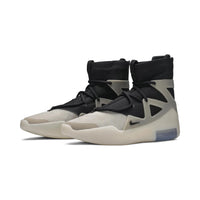 this is an image of Nike Air Fear Of God 1 "String The Question"