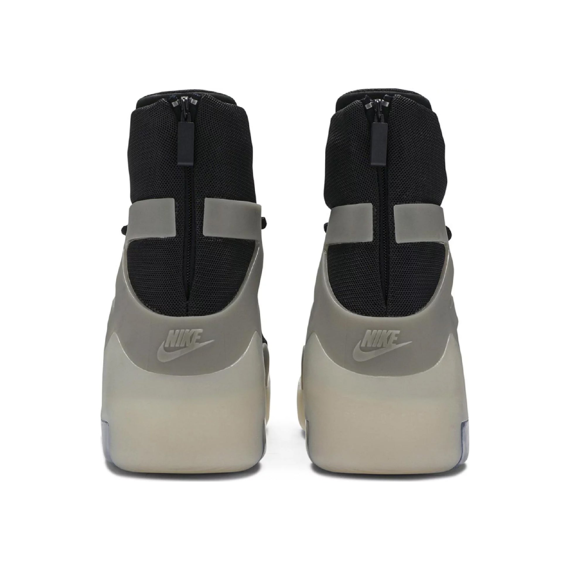 this is an image of Nike Air Fear Of God 1 "String The Question"