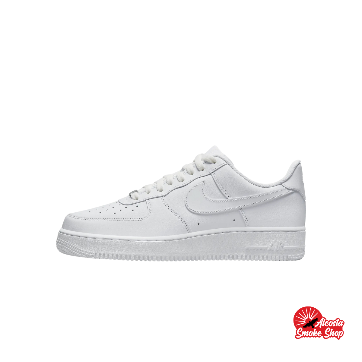 this is an image of Nike Air Force 1 '07 "White"