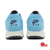 this is an image of Nike Air Max 1 "Corduroy Baltic Blue"