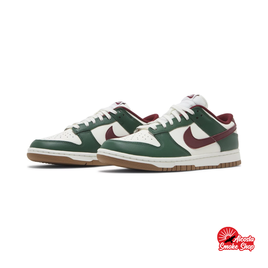 this is an image of Nike Dunk Low "Gorge Green"