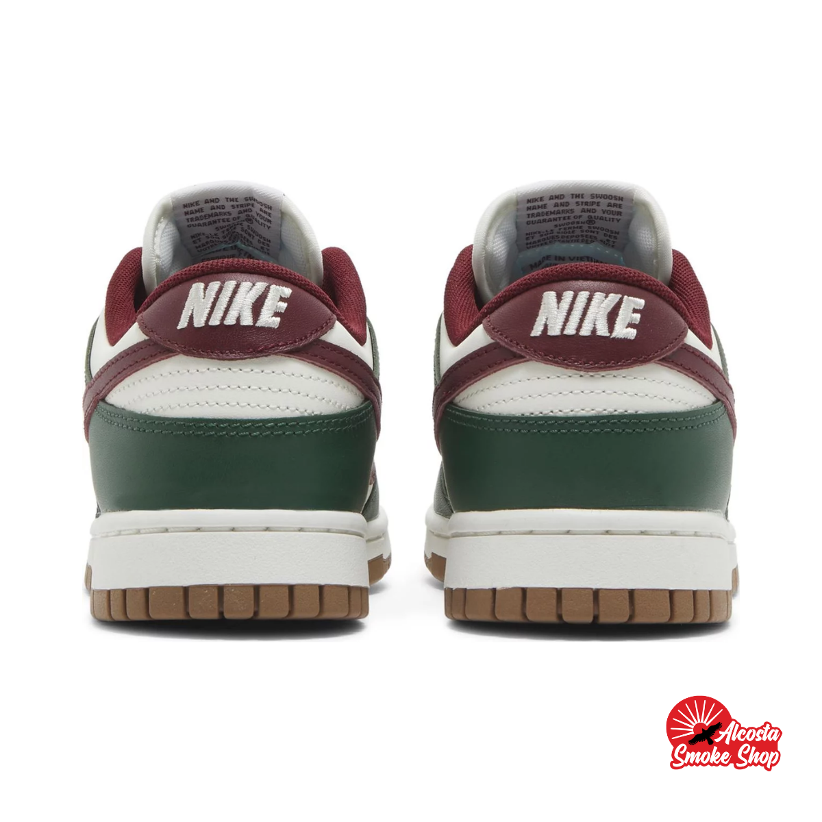 this is an image of Nike Dunk Low "Gorge Green"
