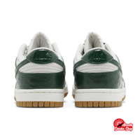 this is an image of Nike Dunk Low LX "Gorge Green Ostrich" (Women's)