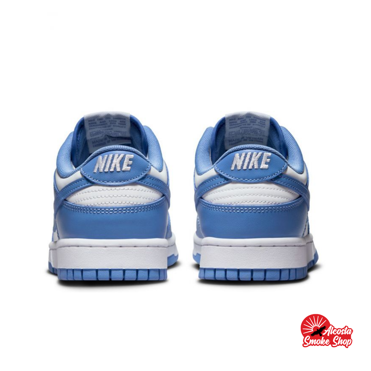 this is an image of Nike Dunk Low Retro BTTYS "Polar Blue"