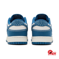 this is an image of Nike Dunk Low Retro SE "Industrial Blue Sashiko"