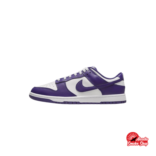 this is an image of Nike Dunk Low Retro "Championship Purple"
