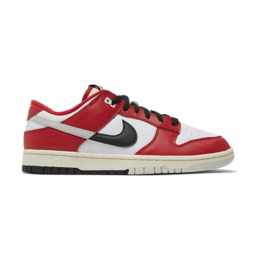this is an image of Nike Dunk Low Retro "Chicago Split"