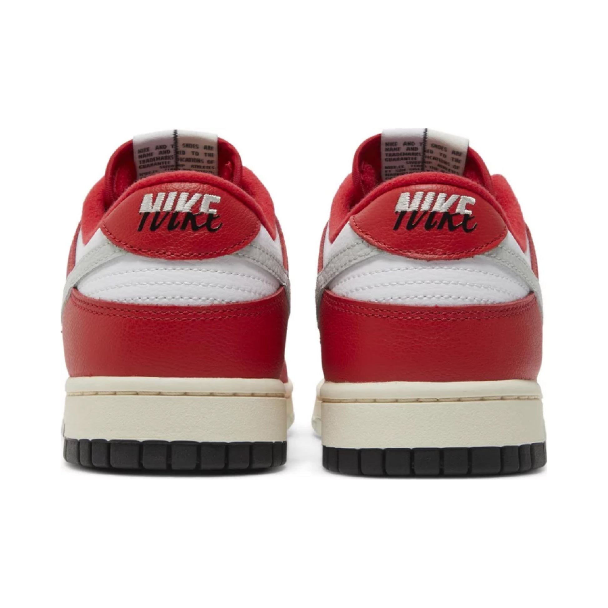 this is an image of Nike Dunk Low Retro "Chicago Split"