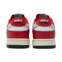 this is an image of Nike Dunk Low Retro "Chicago Split"