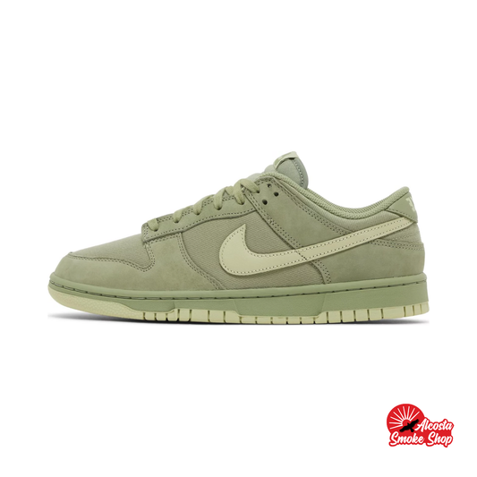 this is an image of Nike Dunk Low Retro "Oil Green Olive Aura"