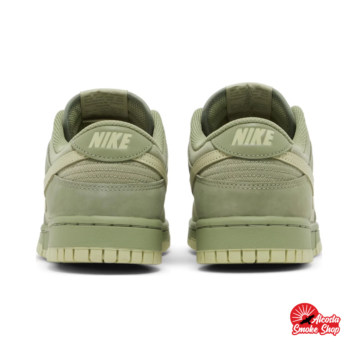 this is an image of Nike Dunk Low Retro "Oil Green Olive Aura"
