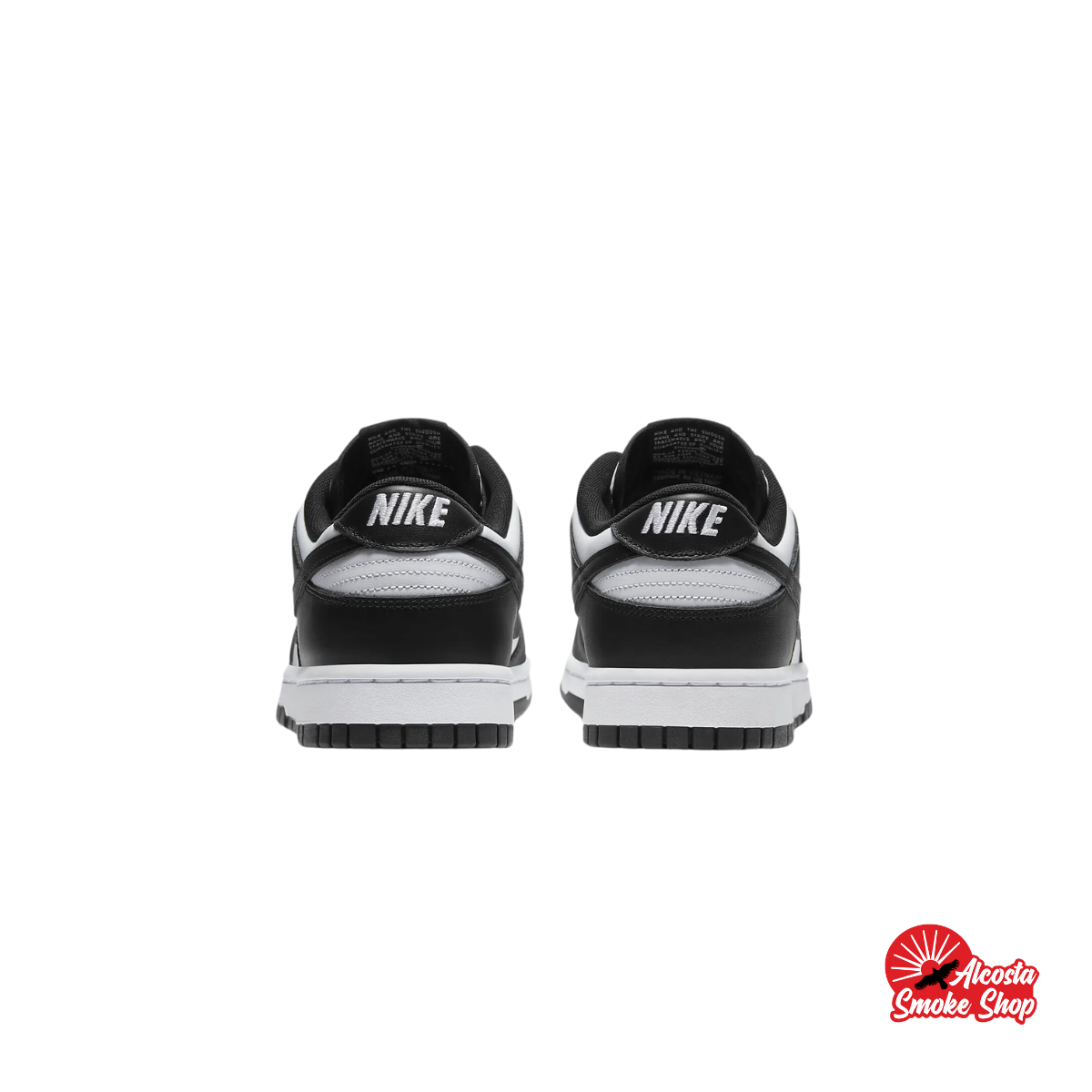 this is an image of Nike Dunk Low "Panda"