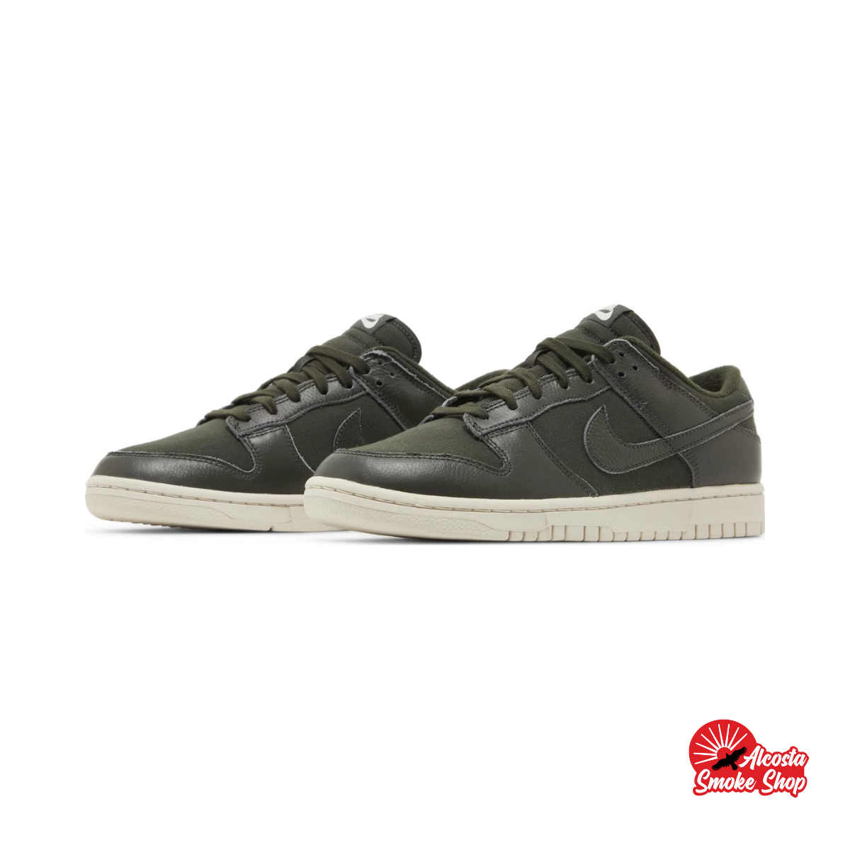 this is an image of Nike Dunk Low Retro "Sequoia"