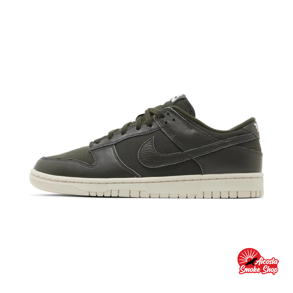 this is an image of Nike Dunk Low Retro "Sequoia"