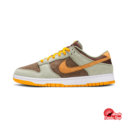 this is an image of Nike Dunk Low SE "Dusty Olive"