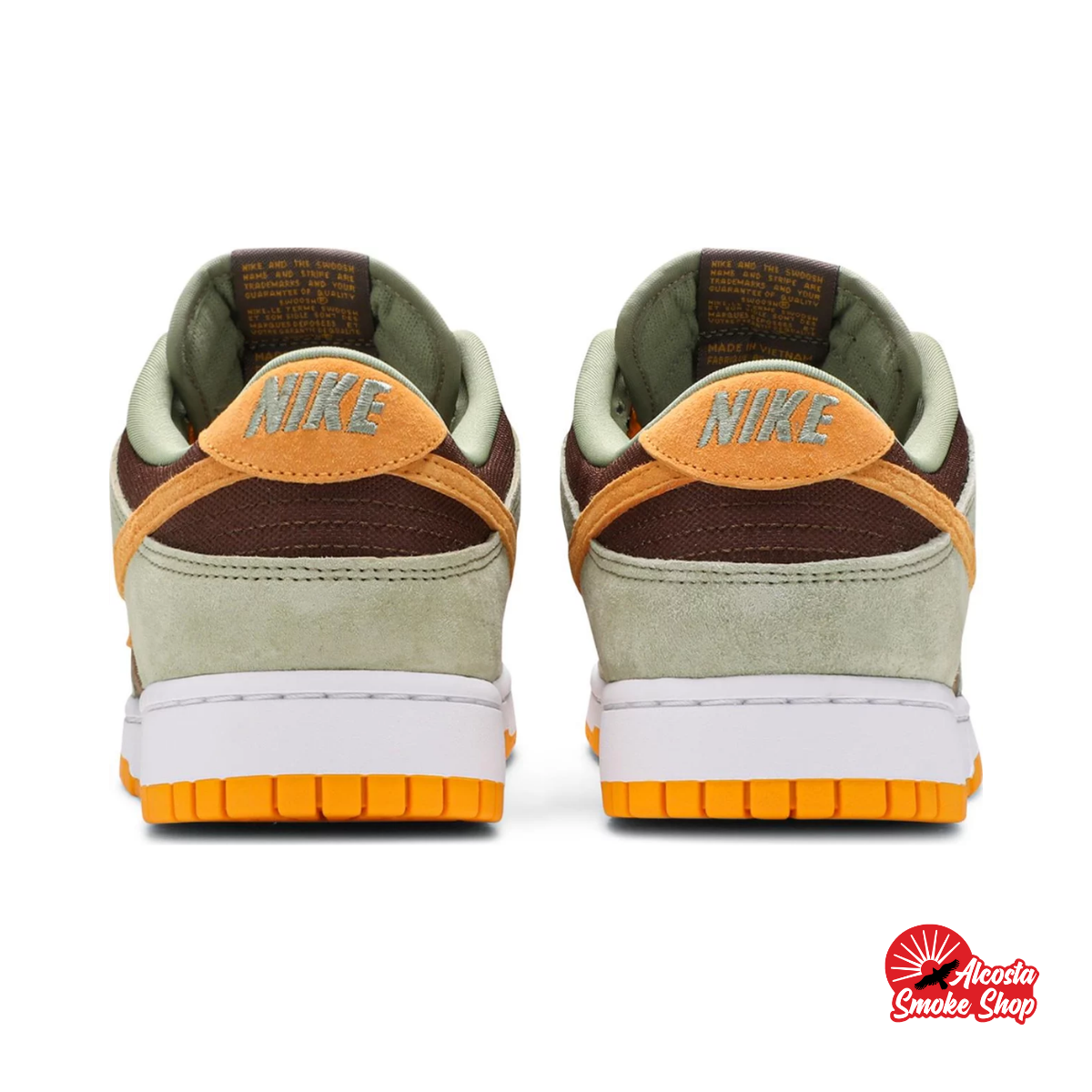 this is an image of Nike Dunk Low SE "Dusty Olive"