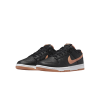 Nike Dunk Low Black Amber Brown Men's Sneaker