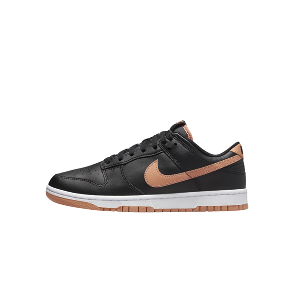 Nike Dunk Low Black Amber Brown Men's Sneaker