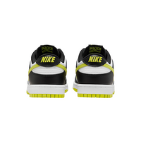 this is an image of Nike Dunk Low "Black Bright Cactus"