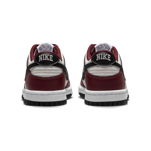this is an image of Nike Dunk Low "Dark Team Red" (GS)