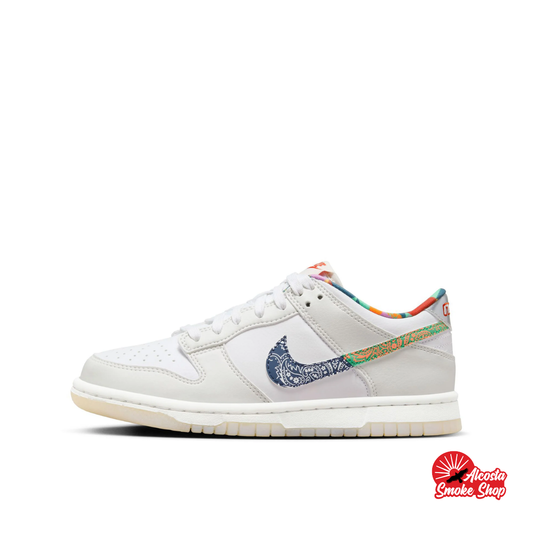 this is an image of Nike Dunk Low "Multi-Color Paisley" GS