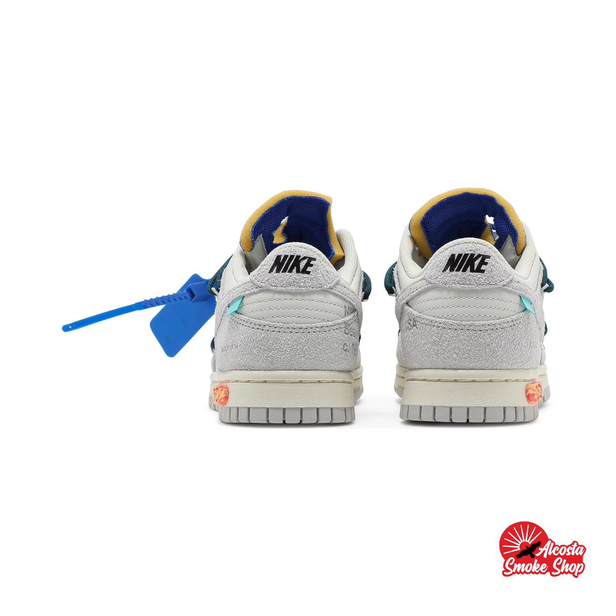 this is an image of Nike Dunk Low "Off-White Lot 16"