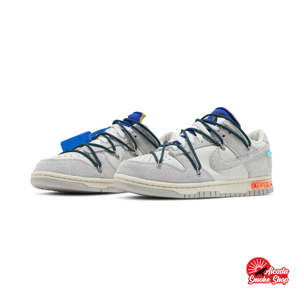 this is an image of Nike Dunk Low "Off-White Lot 16"