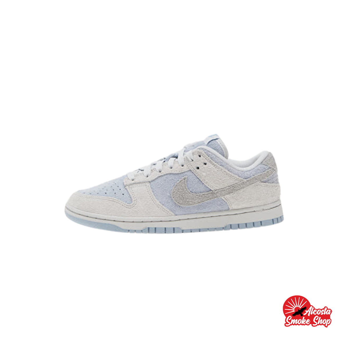 this is an image of Nike Dunk Low "Photon Dust Armory Blue" ( Women's)
