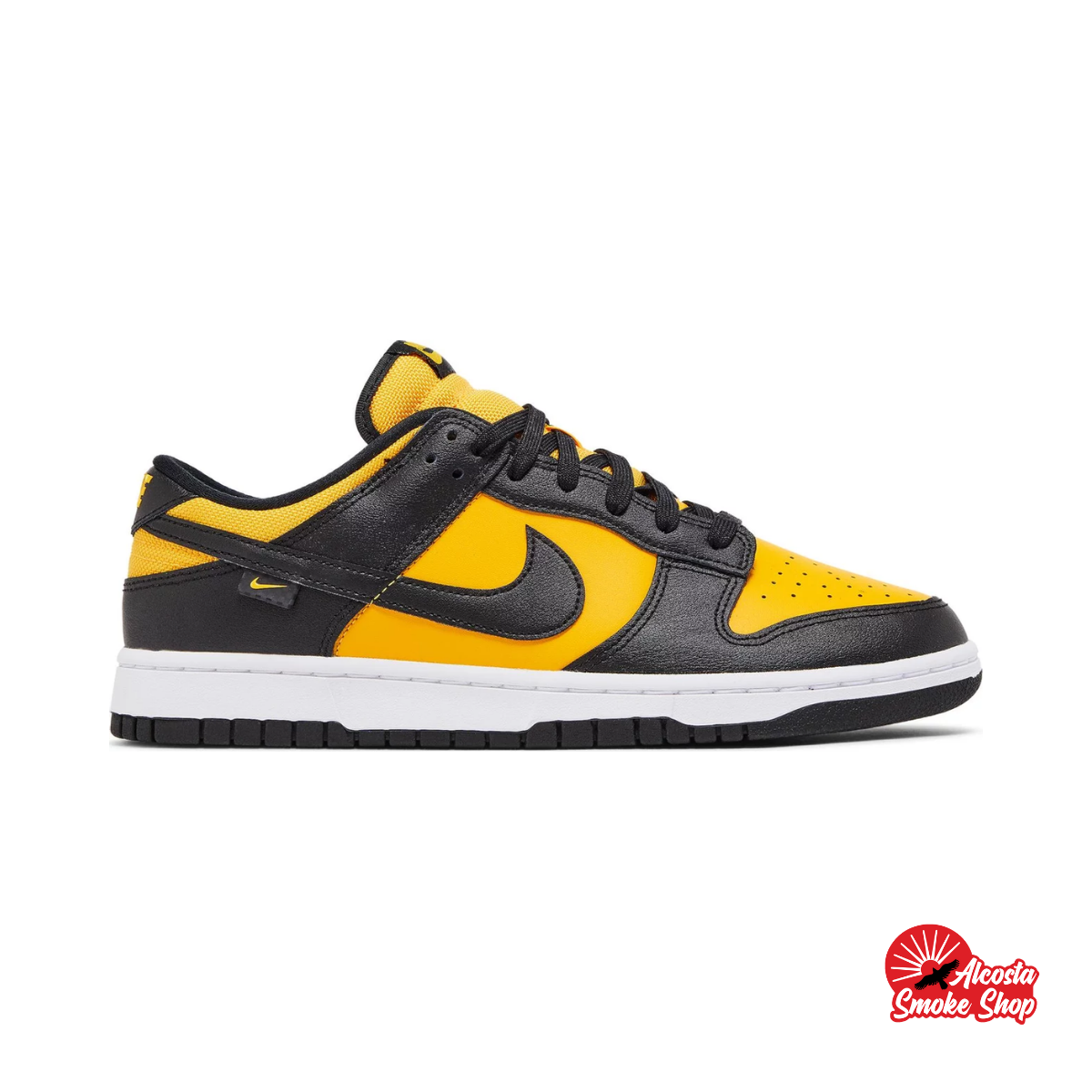 this is an image of Nike Dunk Low "Reverse Goldenrod"