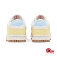 this is an image of Nike Dunk Low "Soft Yellow Alabaster" (Women's)