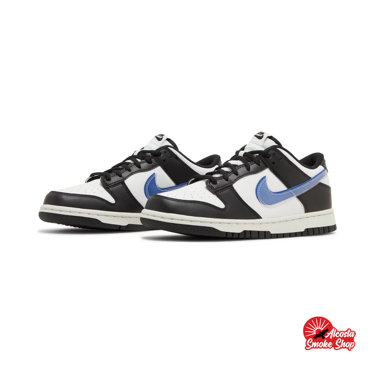 this is an image of Nike Dunk Low "TPU Swoosh" GS