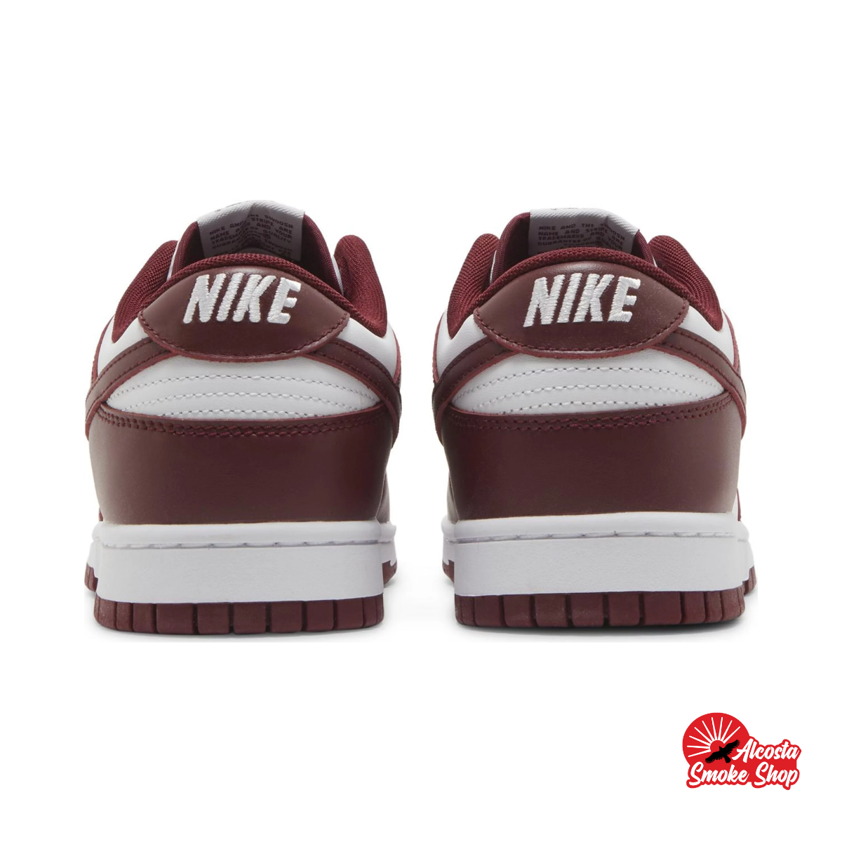 this is an image of Nike Dunk Low "Team Red"