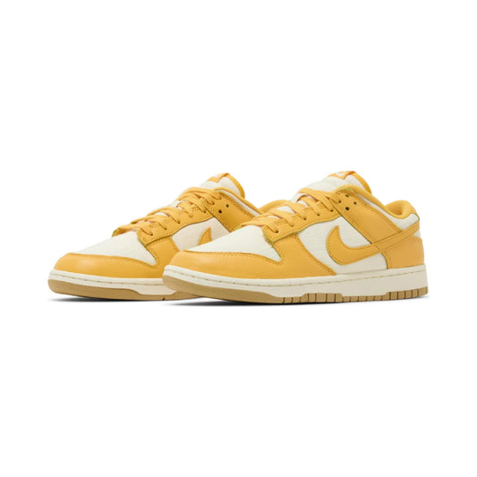 this is an image of Nike Dunk Low "University Gold"