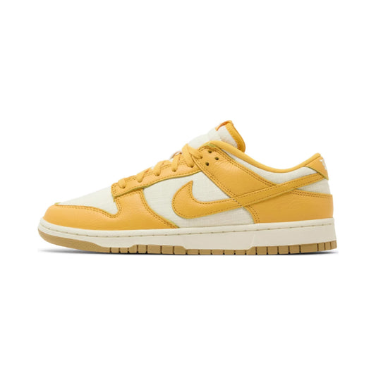 this is an image of Nike Dunk Low "University Gold"