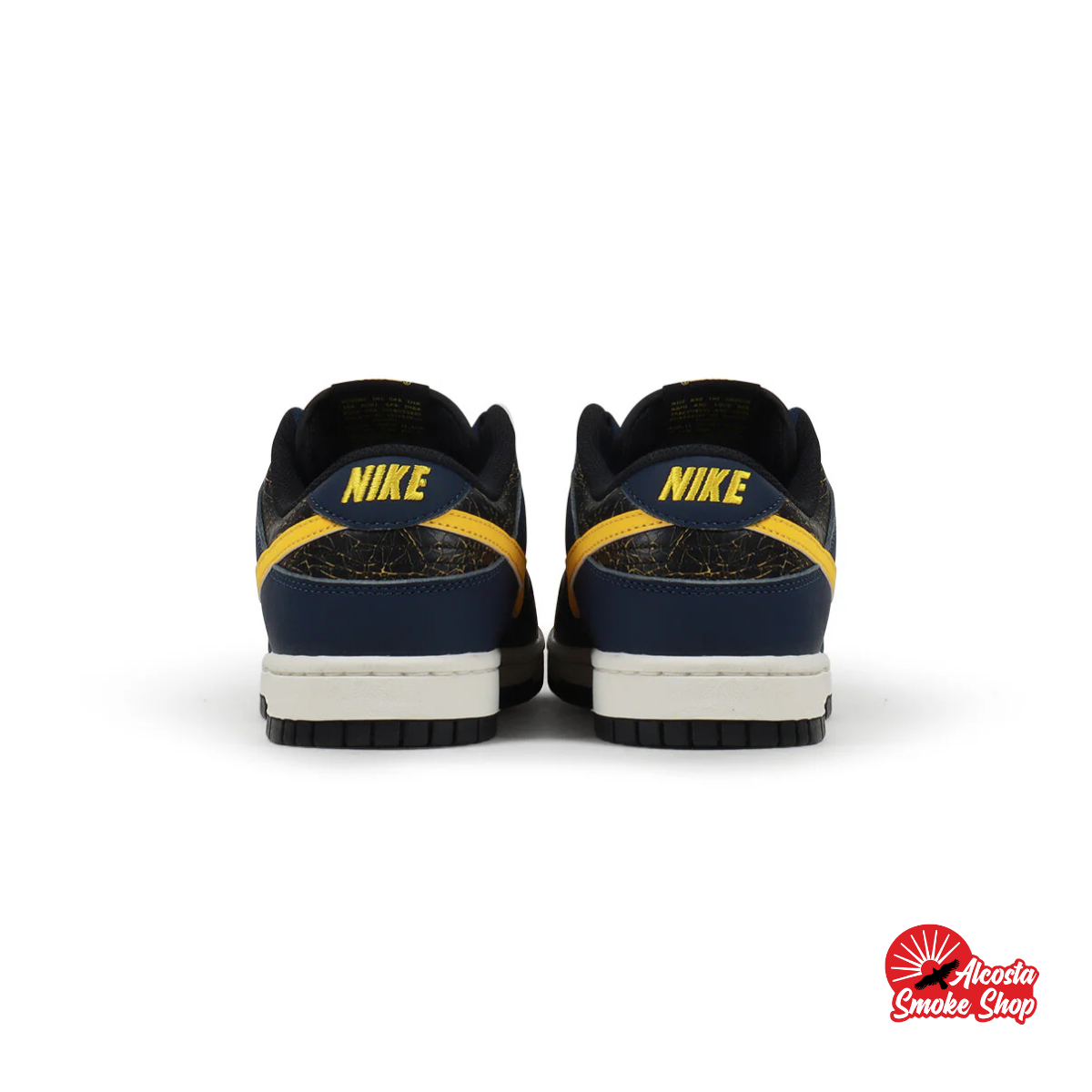 this is an image of Nike Dunk Low "Vintage Michigan"