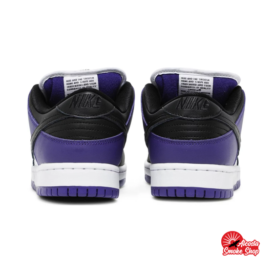this is an image of Nike SB Dunk Low Pro "Court Purple"