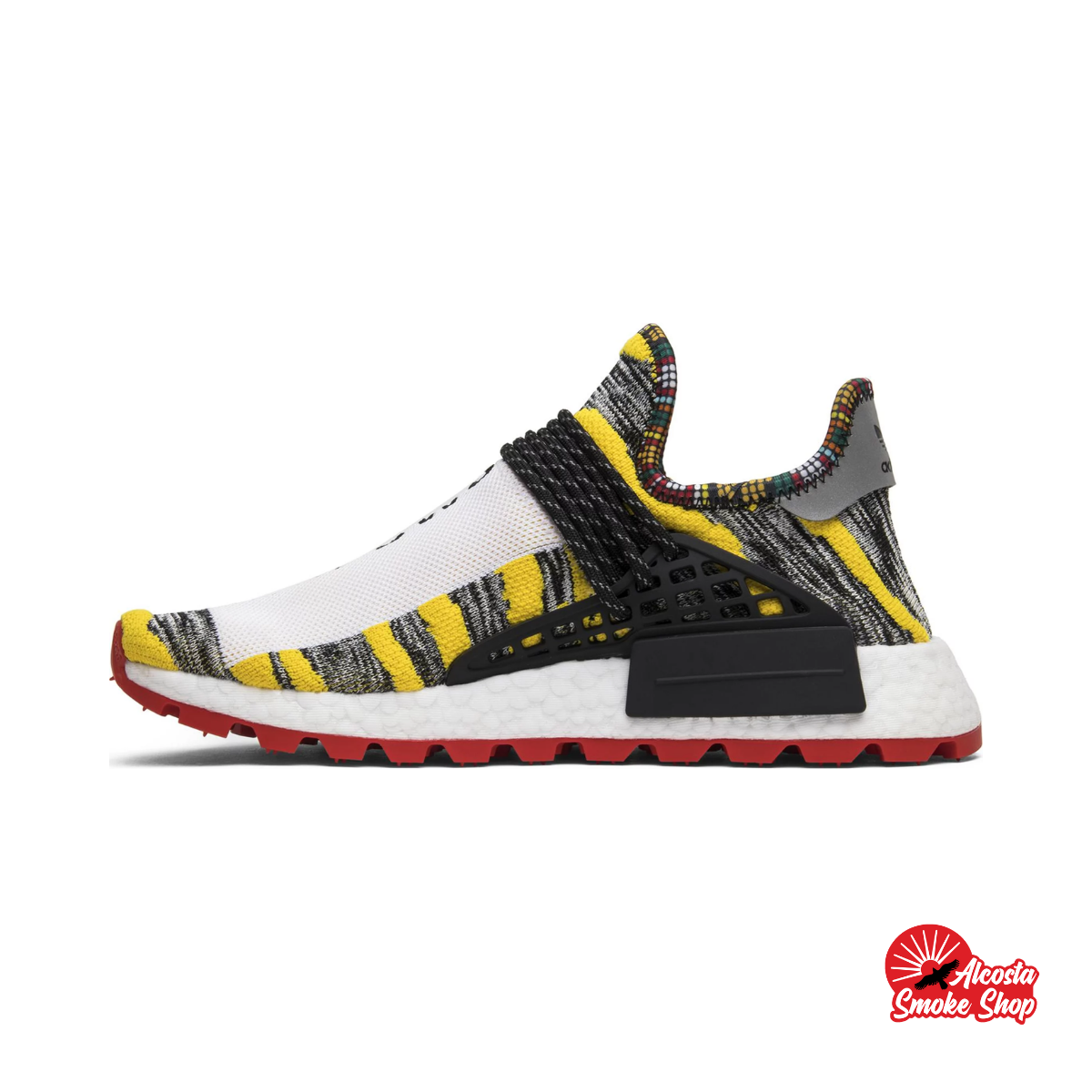 this is an image of Pharrell x NMD Human Race Trail "Solar Pack #1"