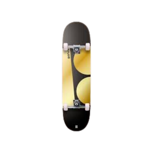 Plan B Complete Skateboard Team Big B Black/Gold 8.5