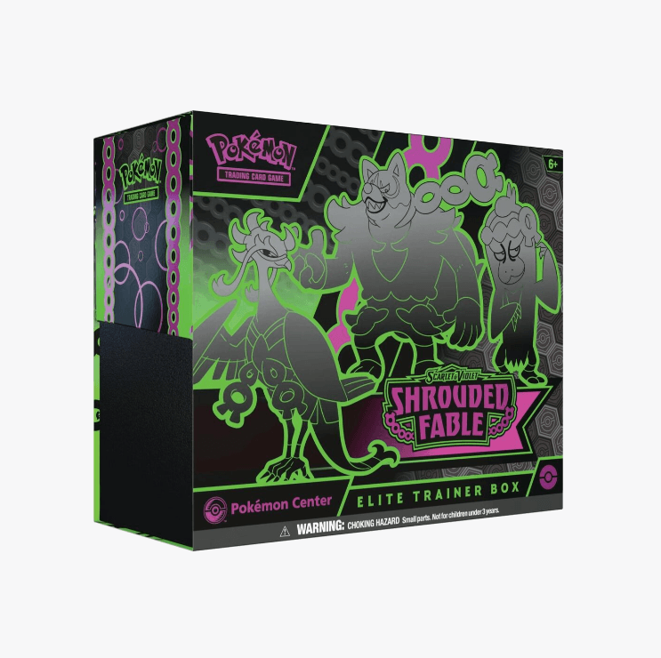 Pokémon TCG Scarlet & Violet Shrouded Fable Pokémon Center Elite Trainer Box Sealed PC Exclusive