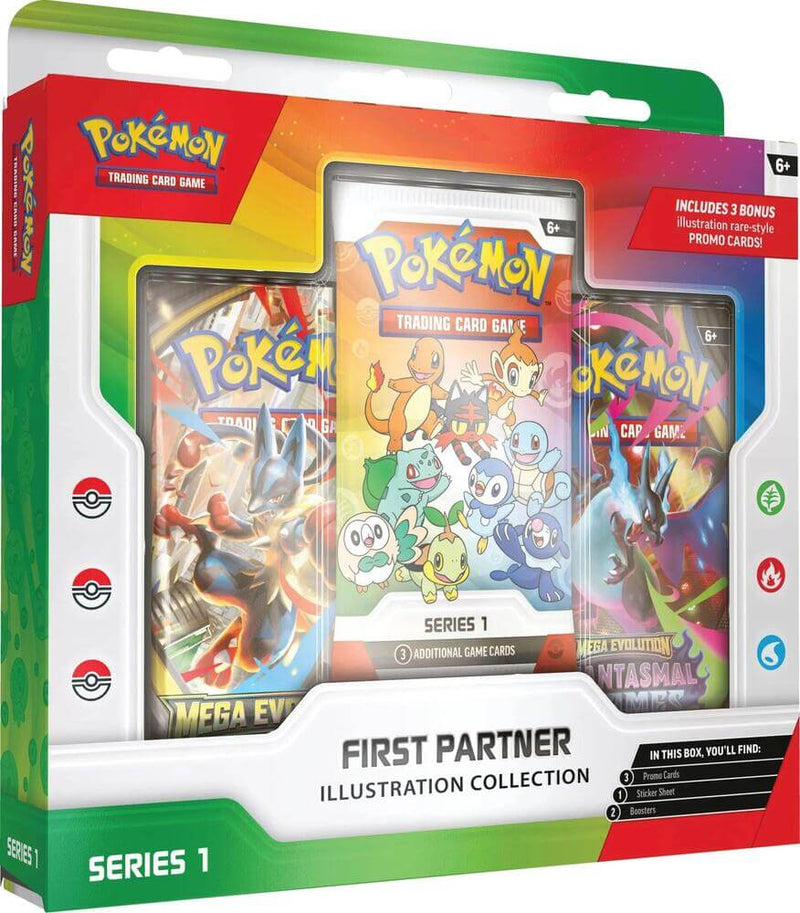 Pokémon TCG: First Partner Illustration Collection Series 1 (2026)