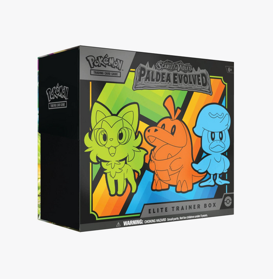 Pokémon TCG Paldea Evolved Elite Trainer Box Scarlet & Violet SV02