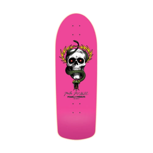 Powell Peralta Skateboard Deck McGill Skull Snake 10.0 Hot Pink