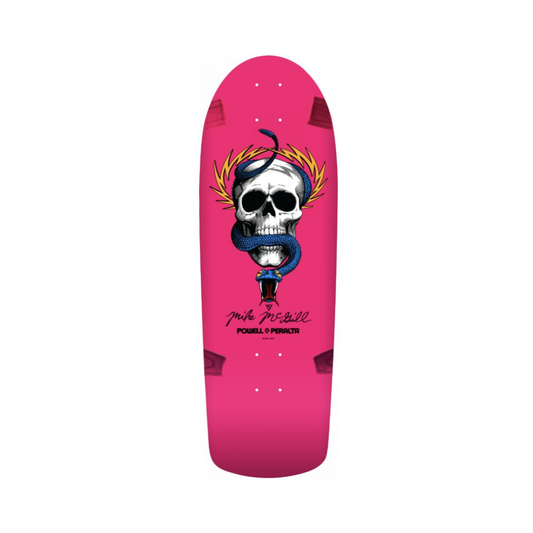 Powell Peralta Skateboard Deck McGill Skull Snake 10.0 Hot Pink