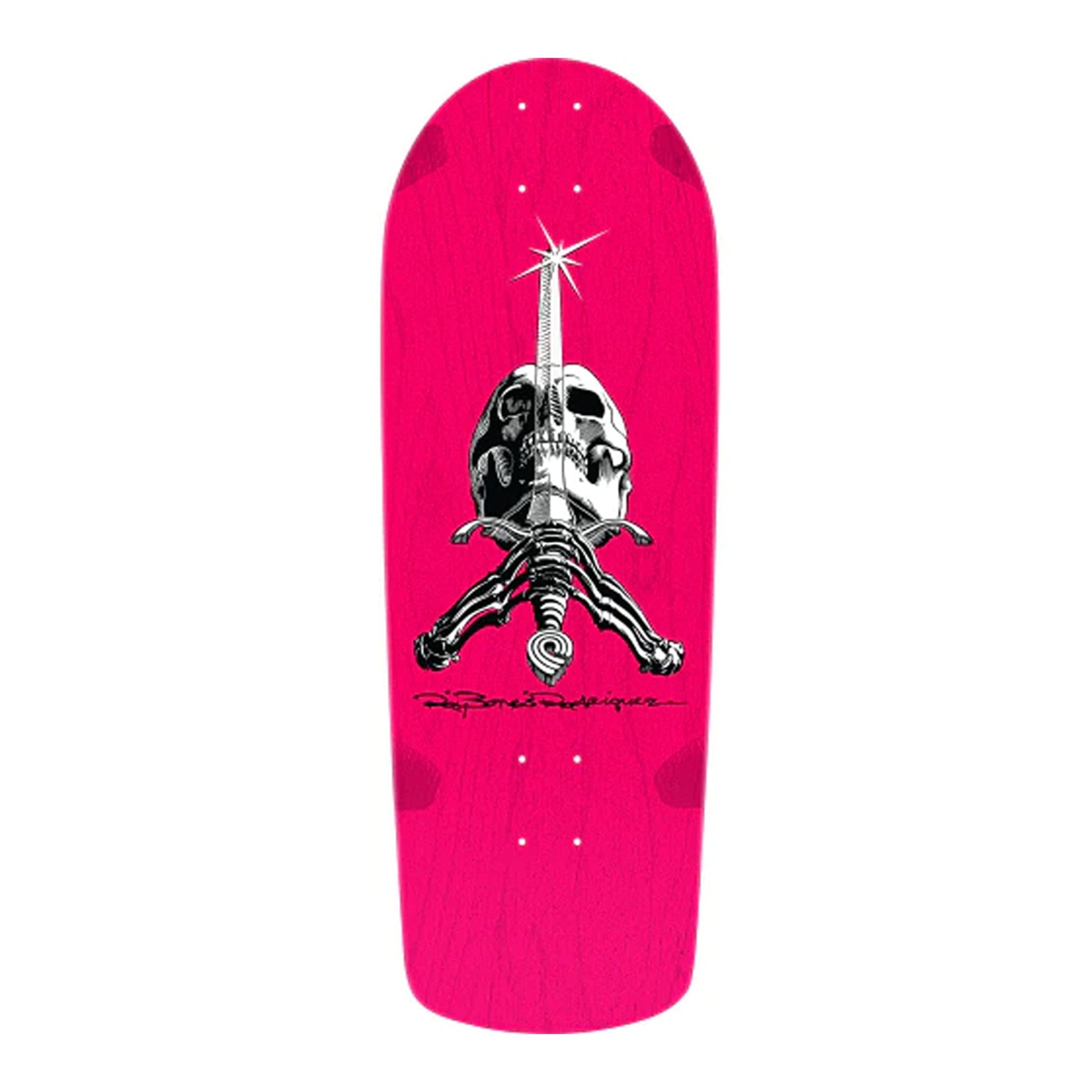 this is an image of Powell Peralta Deck OG Snub Rodriguez Reissue