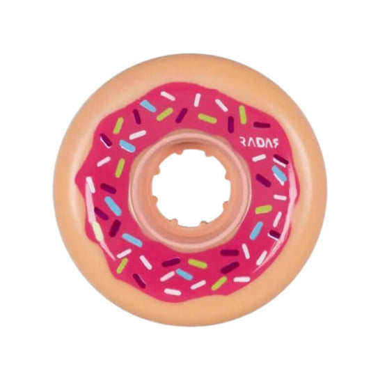 this is an image of Radar Wheels “Donut” Pink Sprinkle 78a 4pk