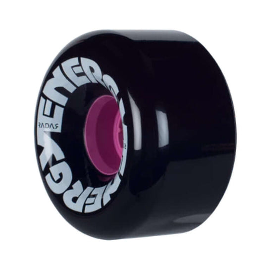 this is an image of Radar Wheels “Energy” Black 65mm 78a 4pk