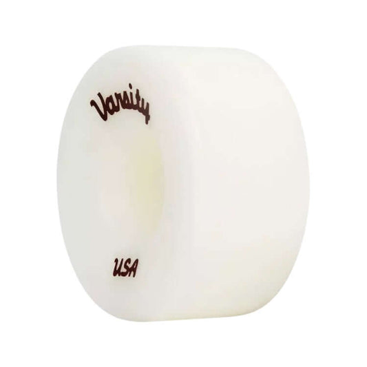 this is an image of Radar Wheels “Varsity” White 62mm 98a 4pk