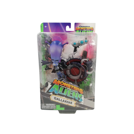 Rare & Htf 2009 Toy Quest Dreamworks Monsters Vs Aliens--5" Gallaxhar Nip