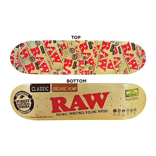 this is an image of Raw Limited Edition Skateboard Deck