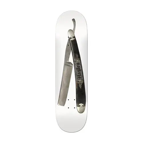 this is an image of Real Skateboard Deck Hayley Clean Cut 8.38